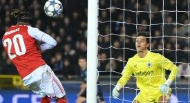 欧冠阿森纳3比0布鲁日，马杜埃凯梅开二度，核心伤停新锐爆发