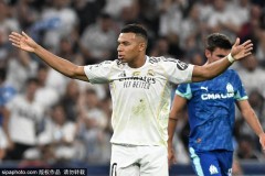 超范尼平穆勒也超齐达内 姆巴佩霸榜创史新双骄启航？