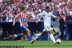 西甲-小蜘蛛双响姆巴佩破门难救主 马竞5-2送皇马赛季首败